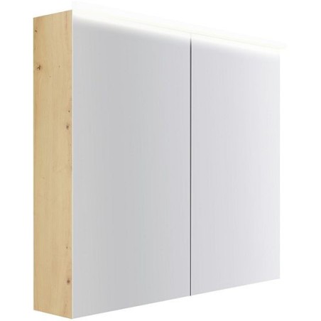 Armoire toilette Coffee 2 portes 900mm 4250k chêne decor urban