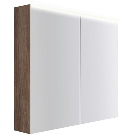 Armoire toilette Coffee 2 portes 900mm 4250k noyer decor velours