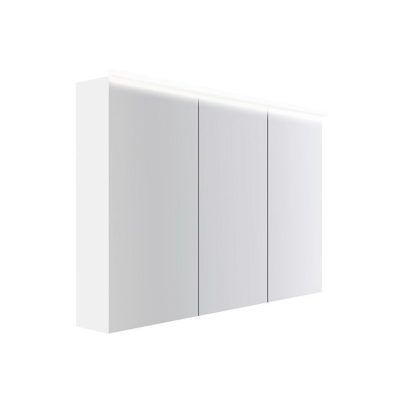Armoire toilette Coffee 3 portes 1200mm 4250k blanc mat