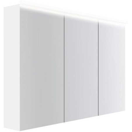 Armoire toilette Coffee 3 portes 1200mm 4250k blanc mat