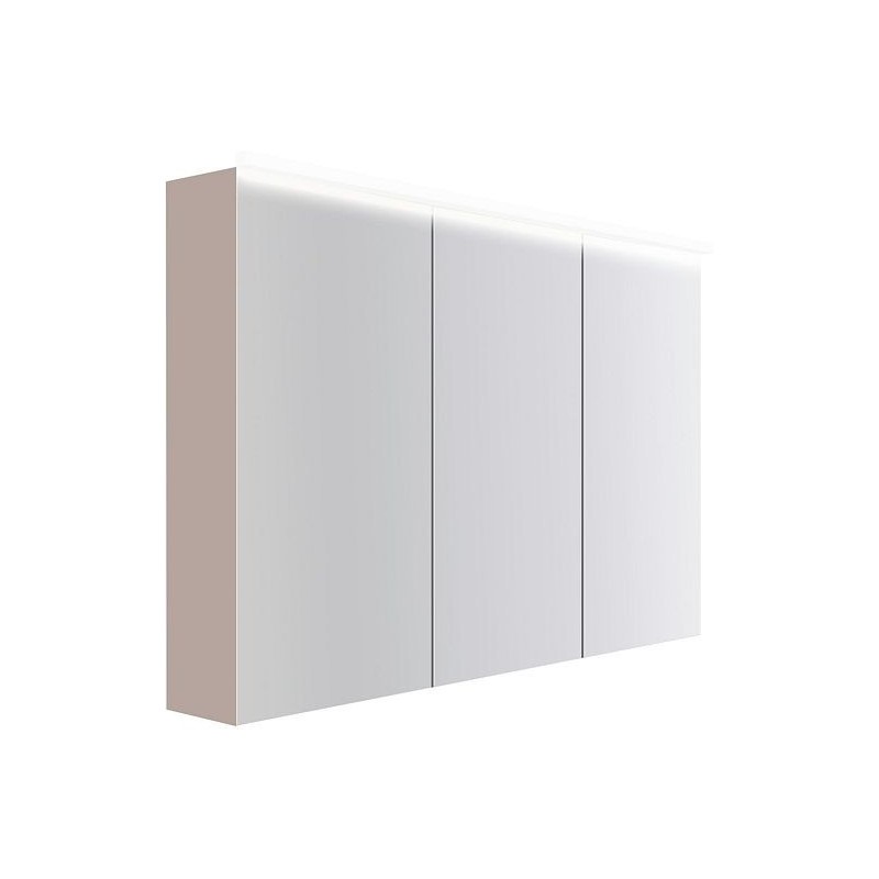 Armoire toilette Coffee 3 portes 1200mm 4250k gris basalte mat