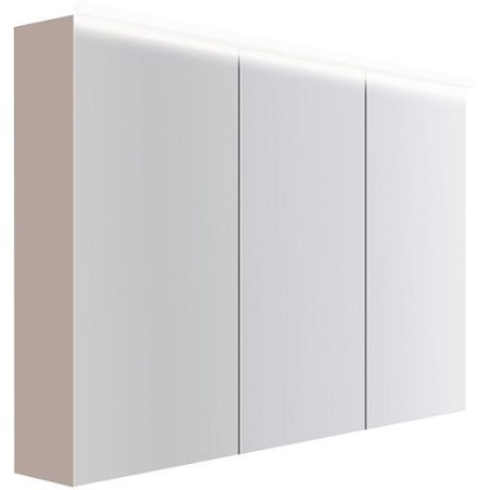 Armoire toilette Coffee 3 portes 1200mm 4250k gris basalte mat