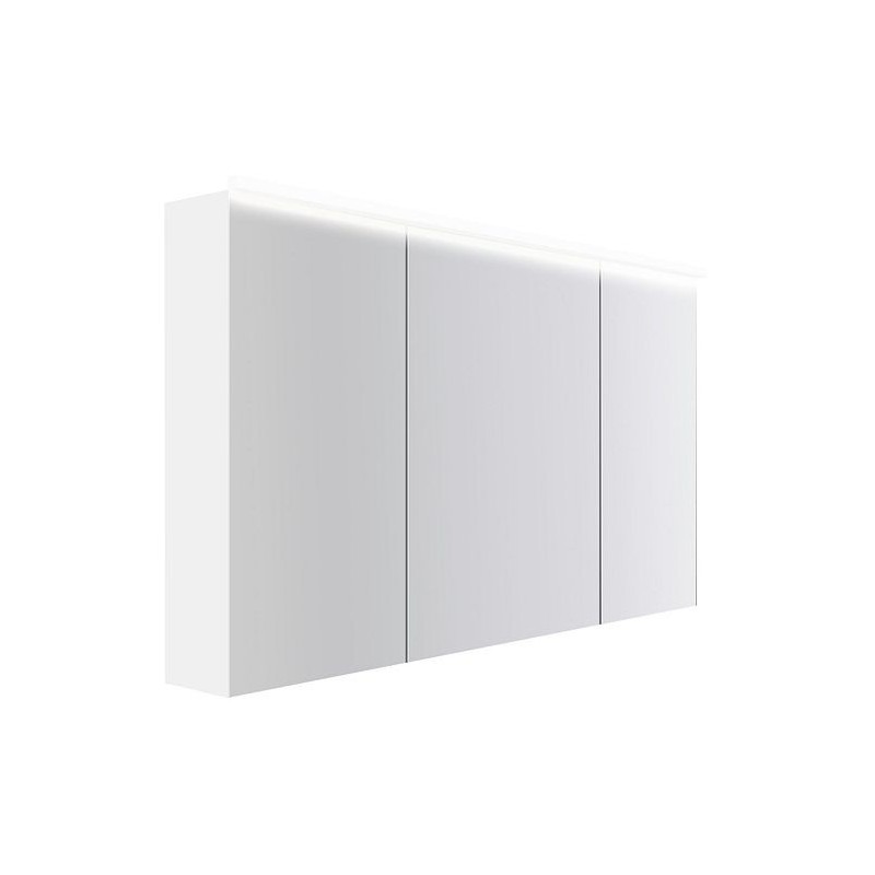 Armoire toilette Coffee 3 portes 1400mm 4250k blanc mat