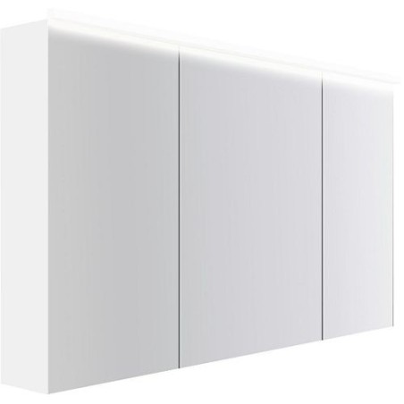 Armoire toilette Coffee 3 portes 1400mm 4250k blanc mat