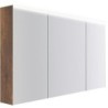 Armoire toilette Coffee 3 portes 1400mm 4250k chêne decor rouille