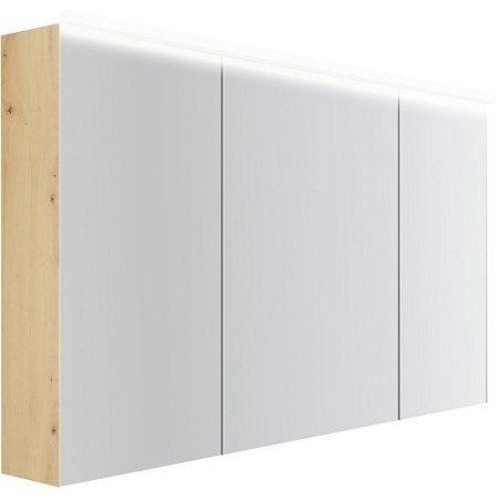 Armoire toilette Coffee 3 portes 1400mm 4250k chêne decor urban