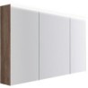 Armoire toilette Coffee 3 portes 1400mm 4250k noyer decor velours