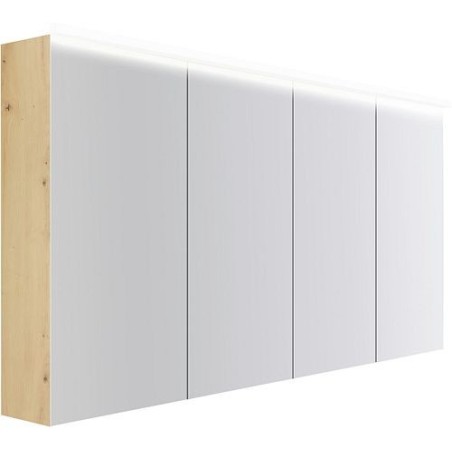 Armoire toilette Coffee 4 portes 1600mm 4250k chêne decor urban