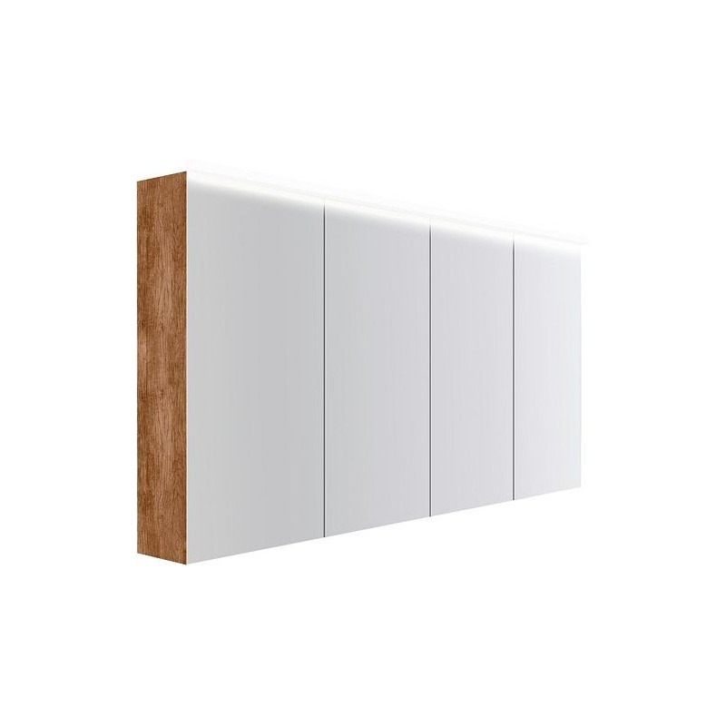 Armoire toilette Coffee 4 portes 1600mm 4250k tectona decor cannelle