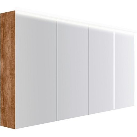 Armoire toilette Coffee 4 portes 1600mm 4250k tectona decor cannelle