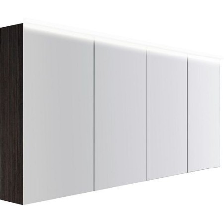 Armoire toilette Coffee 4 portes 1800mm 4250k chêne decor mokka