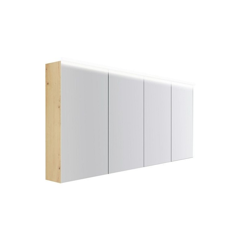 Armoire toilette Coffee 4 portes 1800mm 4250k chêne decor urban