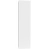 Colonne Coffee 1 porte droite 40 blanc mat