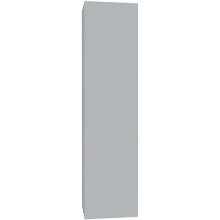 Colonne Coffee 1 porte droite 40 bleu azur doux mat