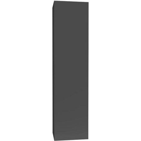 Colonne Coffee 1 porte droite 40 graphite doux mat