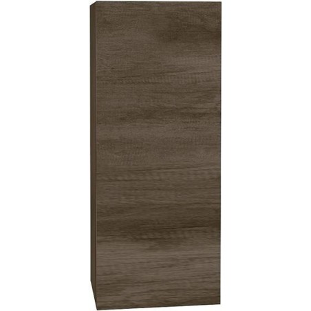 Demi colonne Coffee 1 porte droite 40 châtaigne