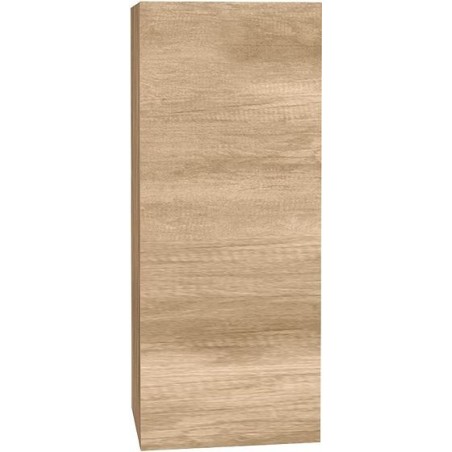 Demi colonne Coffee 1 porte droite 40 chêne decor cachmire