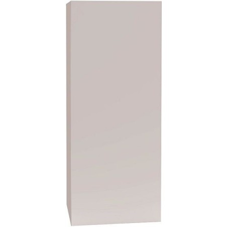 Demi colonne Coffee 1 porte droite 40 gris basalte mat