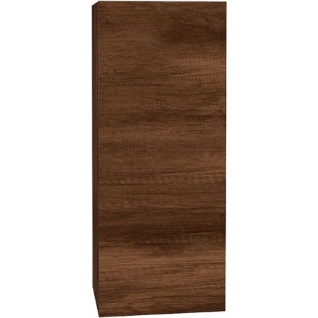 Demi colonne Coffee 1 porte gauche 40 chêne decor rouille