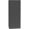 Demi colonne Coffee 1 porte gauche 40 graphite doux mat