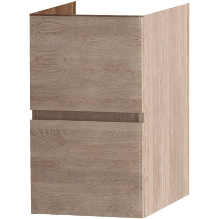 Sous meuble Molto 2 tiroirs 35cm new chêne nature