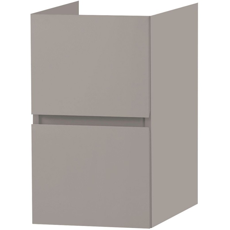 Sous meuble Molto 2 tiroirs 35cm new poudre gris