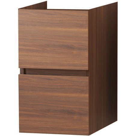 Sous meuble Molto 2 tiroirs 35cm noyer