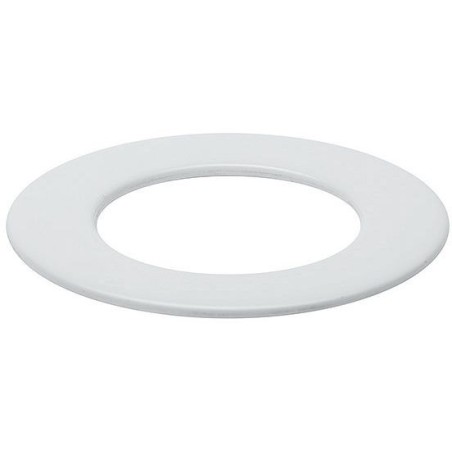 Uniflow rozette 80mm Aluminium blanc