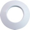 Uniflow rozette pour le passage de mur 80/125 mm blanche