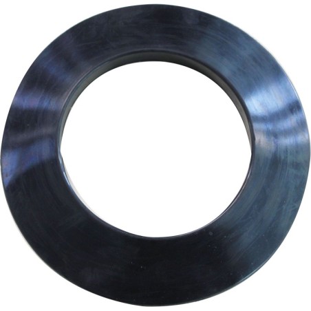 Uniflow rozette pour le passage de mur 80/125 mm noire