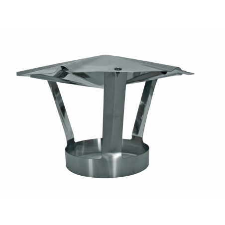 Capuchon pare-pluie inox DP80/SP130