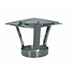 Capuchon pare-pluie inox SP...