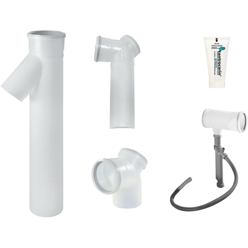 Ubbink cascade set pour 2 chaudières PP 160mm