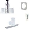 Ubbink cascade set raccordement tuyau PP 200mm