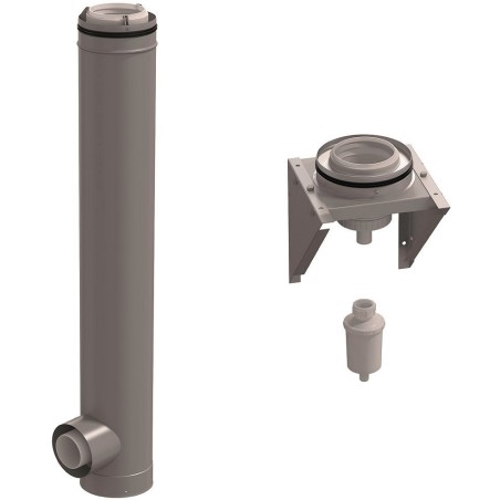 Ubbink kit début clv pp/galva 1 chaudière 125/200