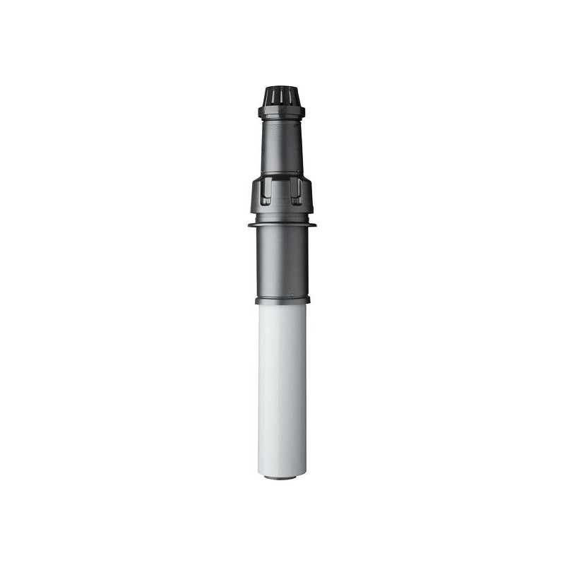 Ubbink rolux passage toit concentrique 100/150mm metal/pp