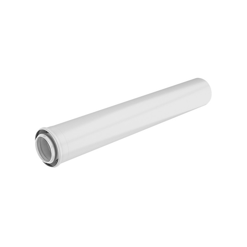 Ubbink rolux tube concentrique 110/160mm 1000mm metal/pp