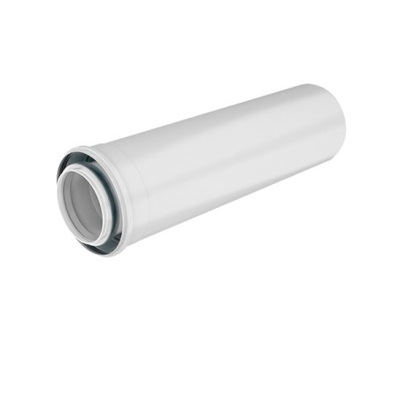 Ubbink rolux tube concentrique 110/160mm 500mm metal/pp