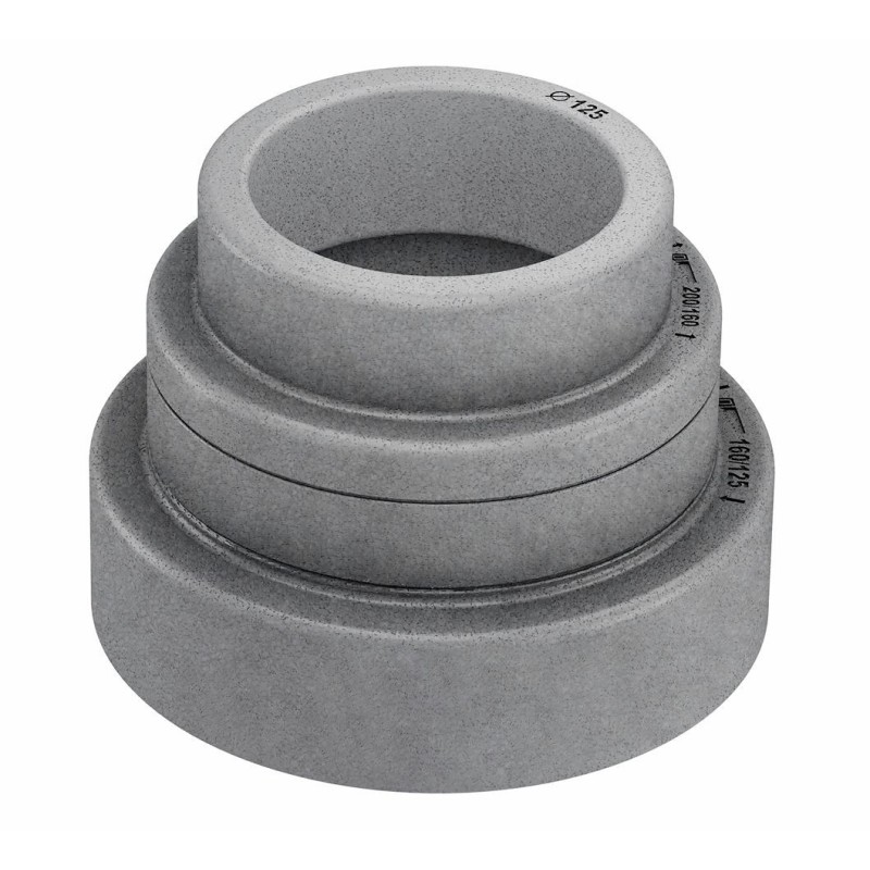 Aduro réduction de ventilation isolé EPS 125/160/200 mm