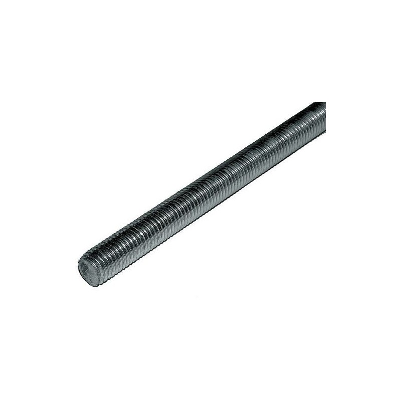 Tige filetée DIN975 zinguée 1 mètre M8