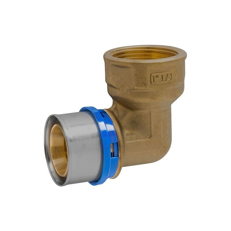 APE coude 90° 40mm-5/4"F Alupex