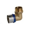 APE coude 90° 50mm-6/4"M Alupex