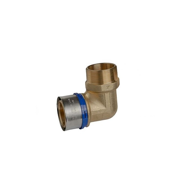 APE coude 90° 63mm-2"m Alupex