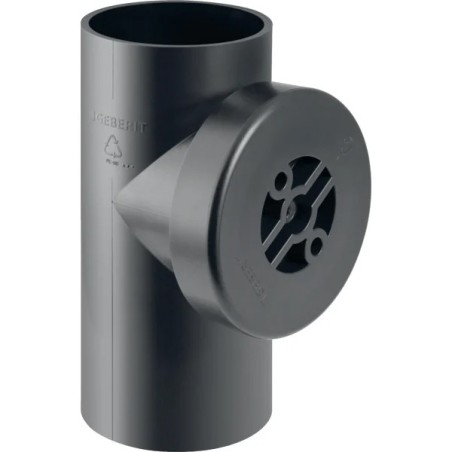 Geberit pièce de débouchage PE 90° 125-110mm