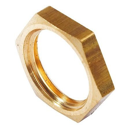 General Fittings contre-écrou laiton 1/2"