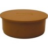 Nicoll bouchon pvc égout 110mm rouge/brun
