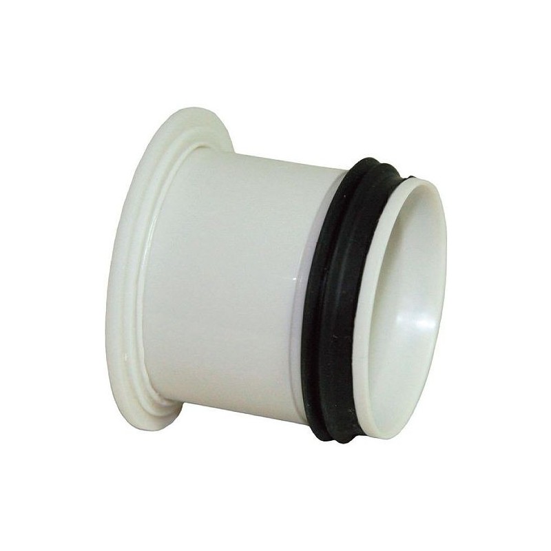 Pipelife bouchon pp M 50mm blanc
