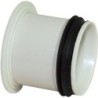 Pipelife bouchon pp M 50mm blanc
