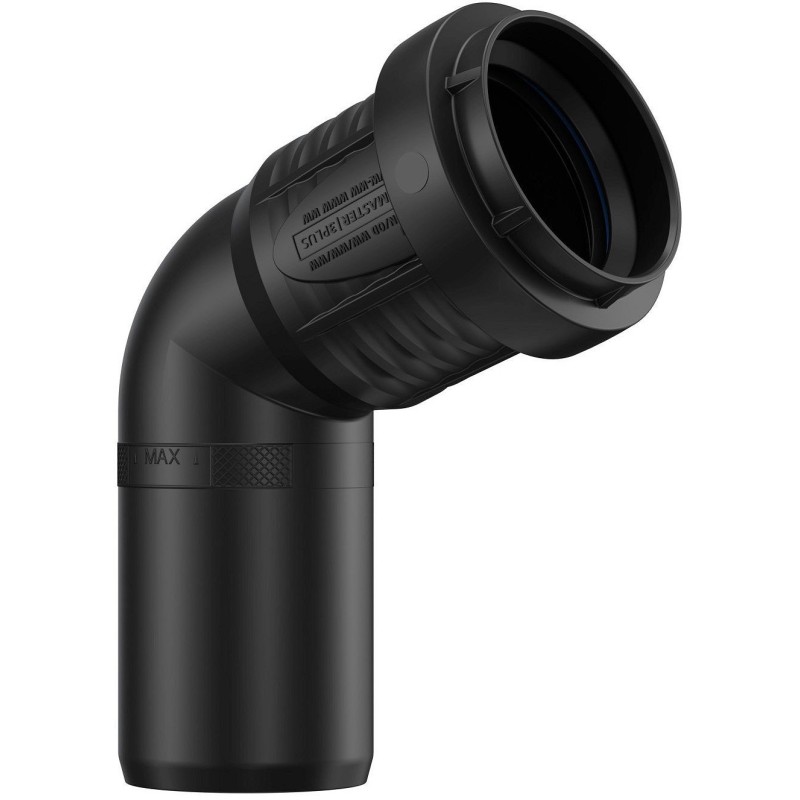 Pipelife coude PP 67,5°MF 40mm noir