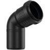 Pipelife coude PP 67,5°MF 50mm noir